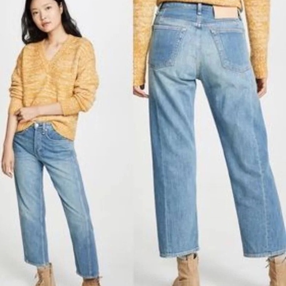 rag & bone Denim - Rag & bone maya high rise ankle straight